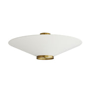Arteriors 49381 Decker 3-lt 34" Flushmount