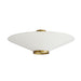 Arteriors 49381 Decker 3-lt 34" Flushmount