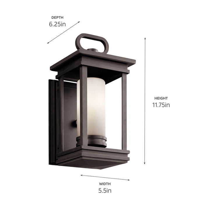 Kichler 49474 South Hope 6" Outdoor Wall Sconce