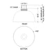 Corbett 495-30 Perseus 1-lt 30" LED Pendant