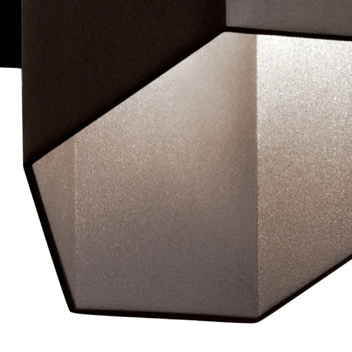 Kichler 49607 Estella 1-lt 12" LED Outdoor Wall Light - Textured Architectural Bronze