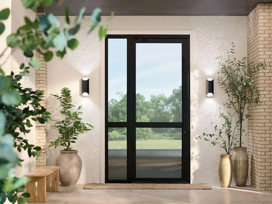 Kichler 49608 Estella 2-lt 17" Tall LED Outdoor Wall Light