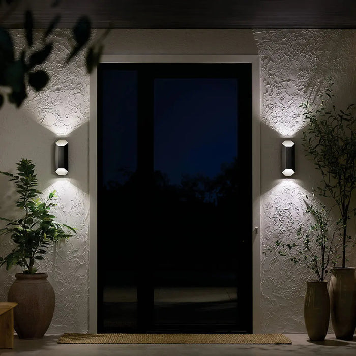 Kichler 49608 Estella 2-lt 17" Tall LED Outdoor Wall Light