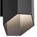Kichler 49607 Estella 1-lt 12" LED Outdoor Wall Light - Black