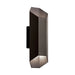 Kichler 49608 Estella 2-lt 17" Tall LED Outdoor Wall Light - Textured Architectural Bronze