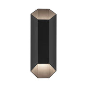 Kichler 49608 Estella 2-lt 17" Tall LED Outdoor Wall Light -Black
