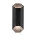 Kichler 49608 Estella 2-lt 17" Tall LED Outdoor Wall Light -Black