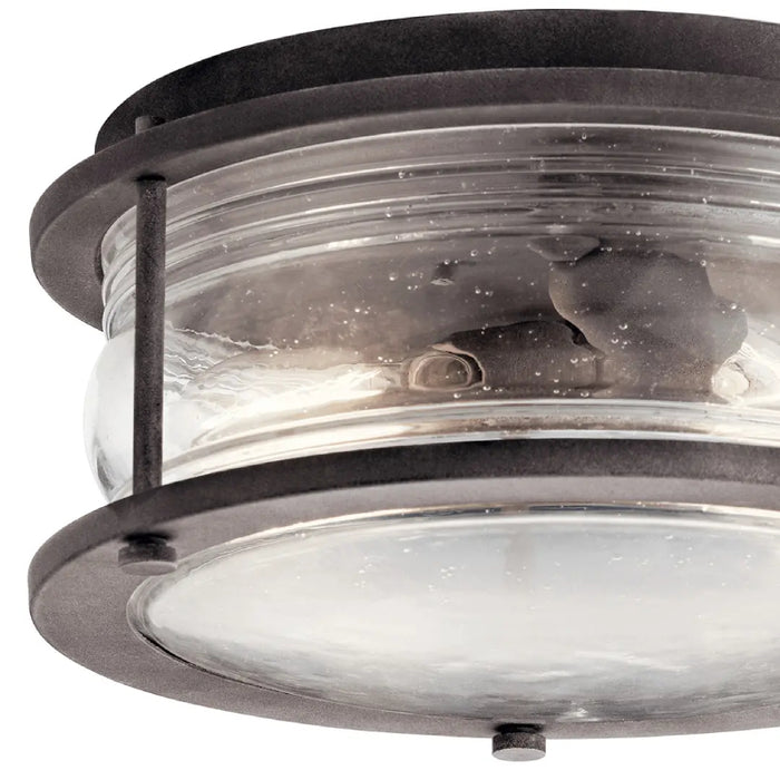 Kichler 49669 Ashland Bay 2-lt 12" Outdoor Flush Mount