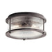 Kichler 49669 Ashland Bay 2-lt 12" Outdoor Flush Mount