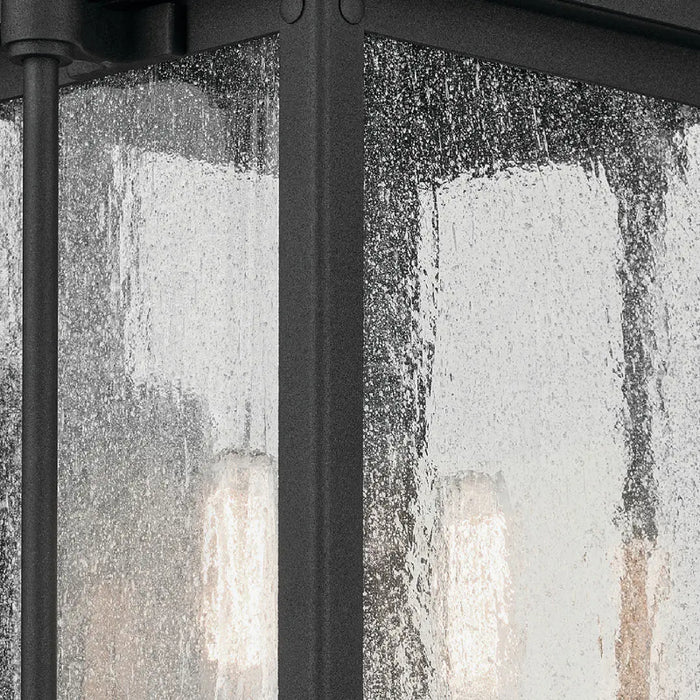 Kichler 49714 Harbor Row 2-lt 19" Tall Outdoor Wall Light - Textured Black