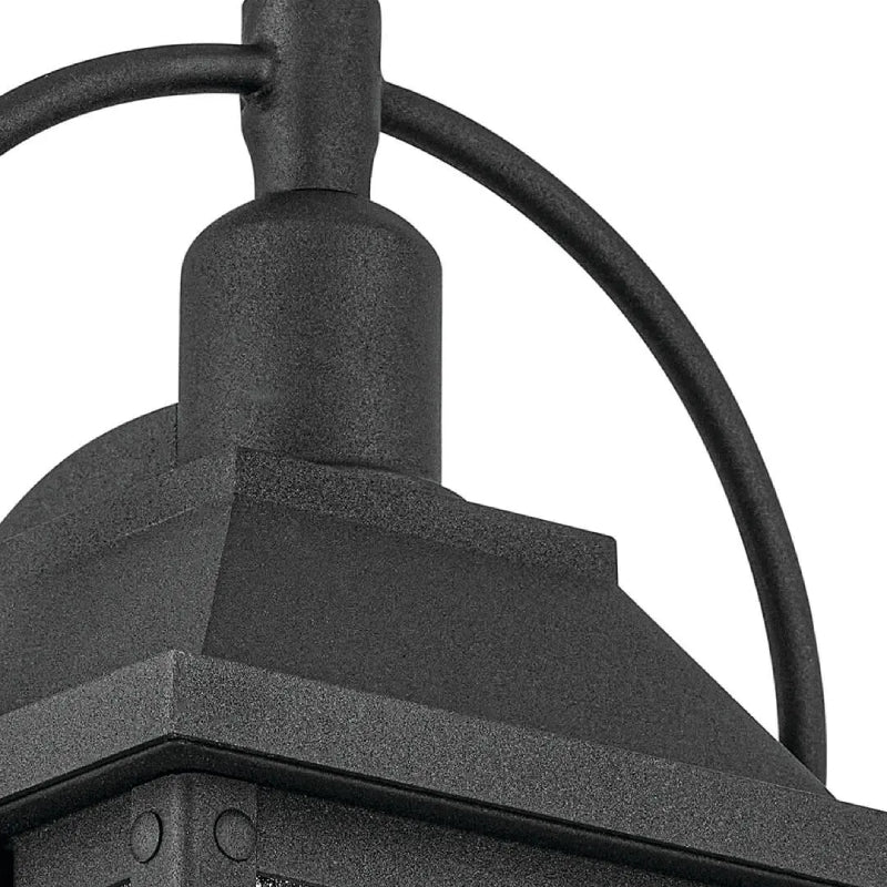 Kichler 49714 Harbor Row 2-lt 19" Tall Outdoor Wall Light - Textured Black