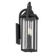 Kichler 49714 Harbor Row 2-lt 19" Tall Outdoor Wall Light - Textured Black