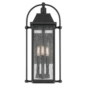 Kichler 49715 Harbor Row 3-lt 23" Tall Outdoor Wall Light - Textured Black