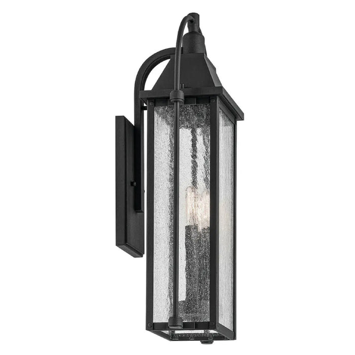 Kichler 49715 Harbor Row 3-lt 23" Tall Outdoor Wall Light - Textured Black