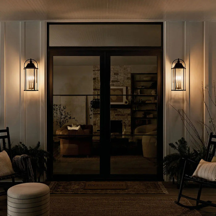 Kichler 49716 Harbor Row 4-lt 29" Tall Outdoor Wall Light