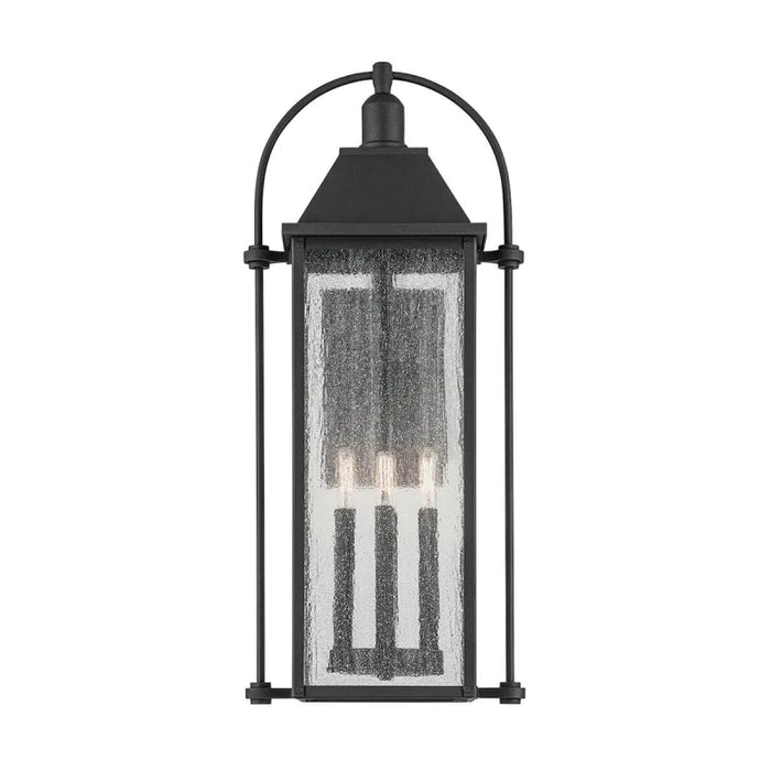 Kichler 49716 Harbor Row 4-lt 29" Tall Outdoor Wall Light - Textured Black