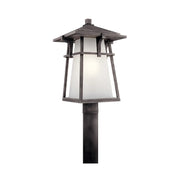 Kichler 49724 Beckett 1-lt 20" Tall Outdoor Post Mount
