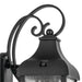 Kichler 49735 Forestdale 1-lt 15" Tall Outdoor Wall Light - Textured Black