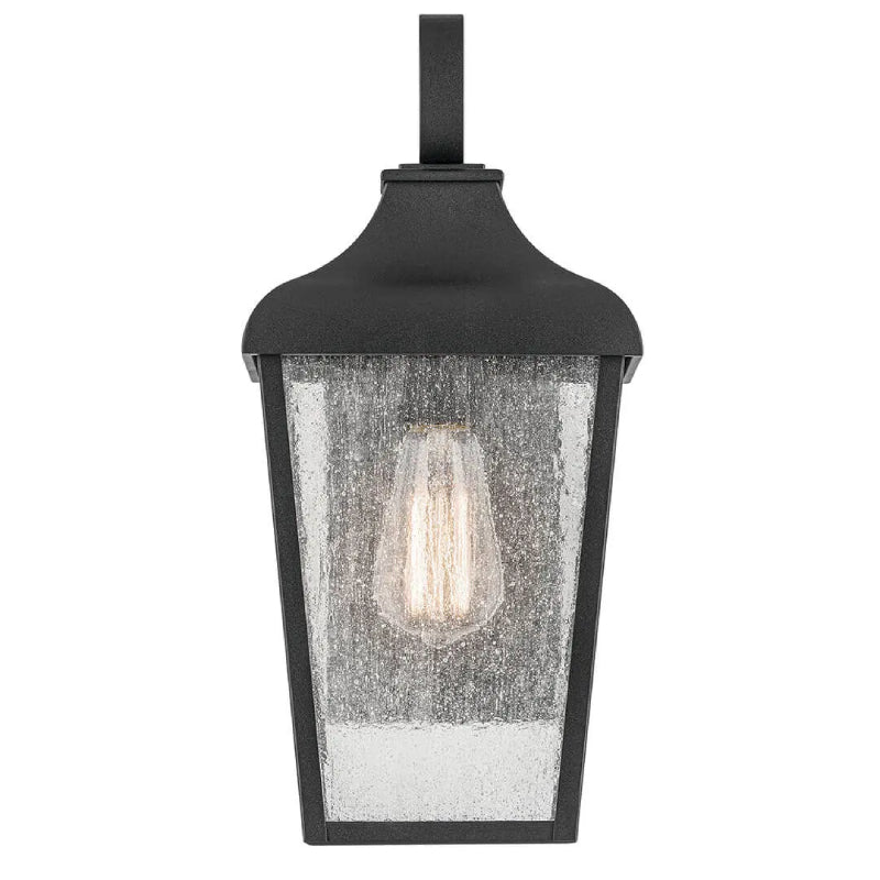 Kichler 49735 Forestdale 1-lt 15" Tall Outdoor Wall Light - Textured Black
