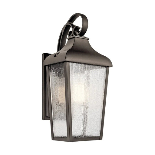 Kichler 49735 Forestdale 1-lt 15" Tall Outdoor Wall Light - Olde Bronze