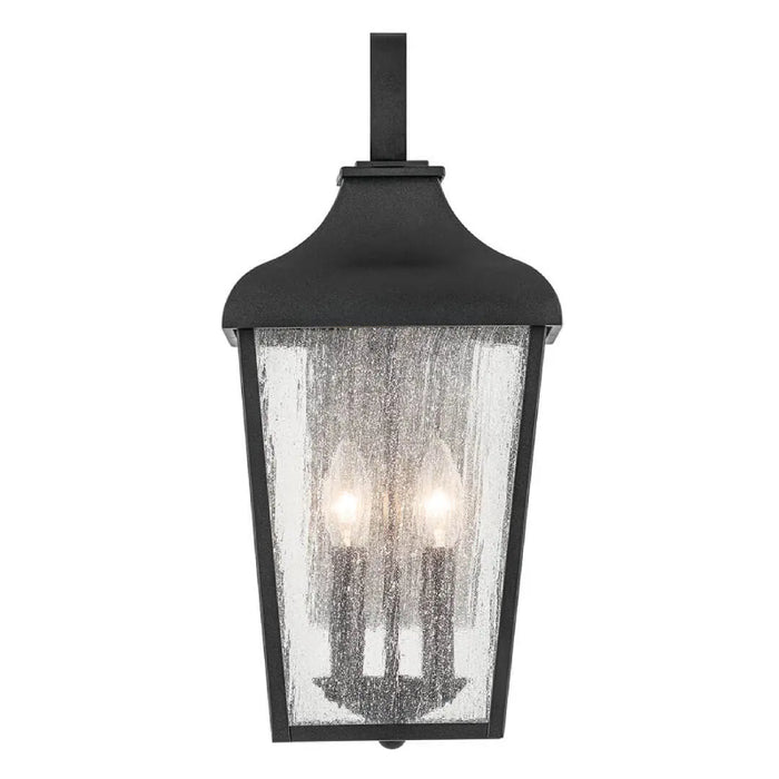 Kichler 49736 Forestdale 2-lt 19" Tall Outdoor Wall Light - Textured Black