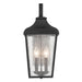 Kichler 49736 Forestdale 2-lt 19" Tall Outdoor Wall Light - Textured Black