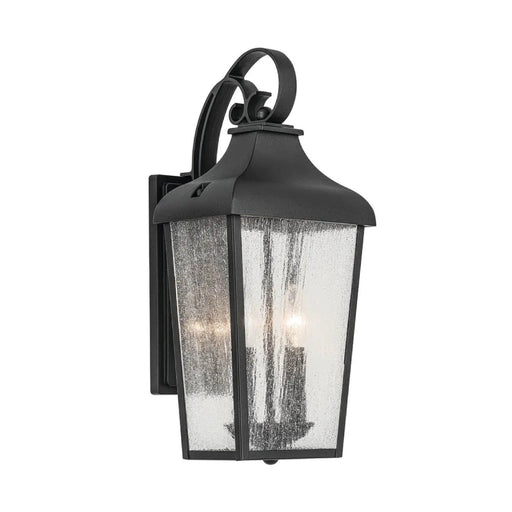 Kichler 49736 Forestdale 2-lt 19" Tall Outdoor Wall Light - Textured Black