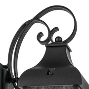 Kichler 49737 Forestdale 2-lt 22" Tall Outdoor Wall Light - Textured Black
