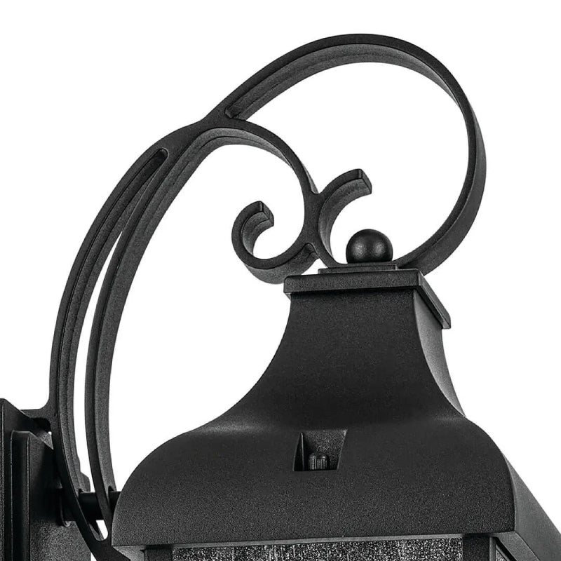 Kichler 49737 Forestdale 2-lt 22" Tall Outdoor Wall Light - Textured Black