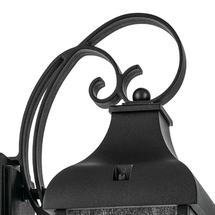 Kichler 49737 Forestdale 2-lt 22" Tall Outdoor Wall Light - Textured Black