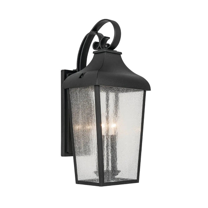Kichler 49737 Forestdale 2-lt 22" Tall Outdoor Wall Light - Textured Black