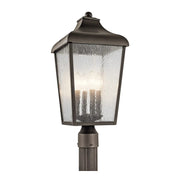 Kichler 49739 Forestdale 4-lt 22" Tall Outdoor Post Mount - Olde Bronze