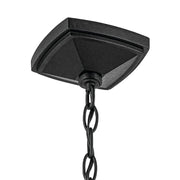 Kichler 49740 Forestdale 4-lt 10" Outdoor Pendant - Textured Black