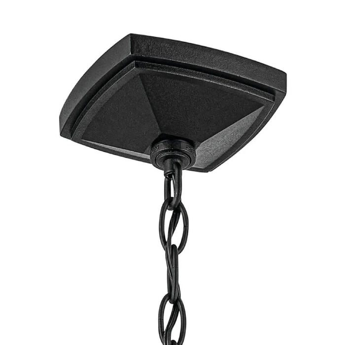 Kichler 49740 Forestdale 4-lt 10" Outdoor Pendant - Textured Black