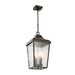Kichler 49740 Forestdale 4-lt 10" Outdoor Pendant - Olde Bronze