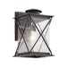 Kichler 49745 Argyle 1-lt 15" Tall Outdoor Wall Light