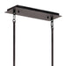 Kichler 49805 Wright 3-lt 36" Outdoor Linear Chandelier