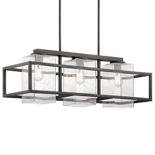 Kichler 49805 Wright 3-lt 36" Outdoor Linear Chandelier