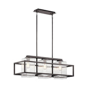 Kichler 49805 Wright 3-lt 36" Outdoor Linear Chandelier