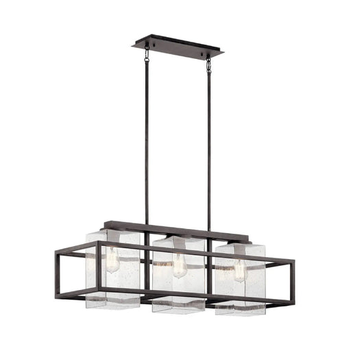 Kichler 49805 Wright 3-lt 36" Outdoor Linear Chandelier
