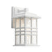 Kichler 49829 Beacon Square 1-lt 12" Tall Outdoor Wall Light - Textured White