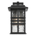 Kichler 49830 Beacon Square 1-lt 14" Tall Outdoor Wall Light - Textured Black