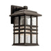 Kichler 49830 Beacon Square 1-lt 14" Tall Outdoor Wall Light - Olde Bronze