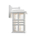 Kichler 49830 Beacon Square 1-lt 14" Tall Outdoor Wall Light - Textured White