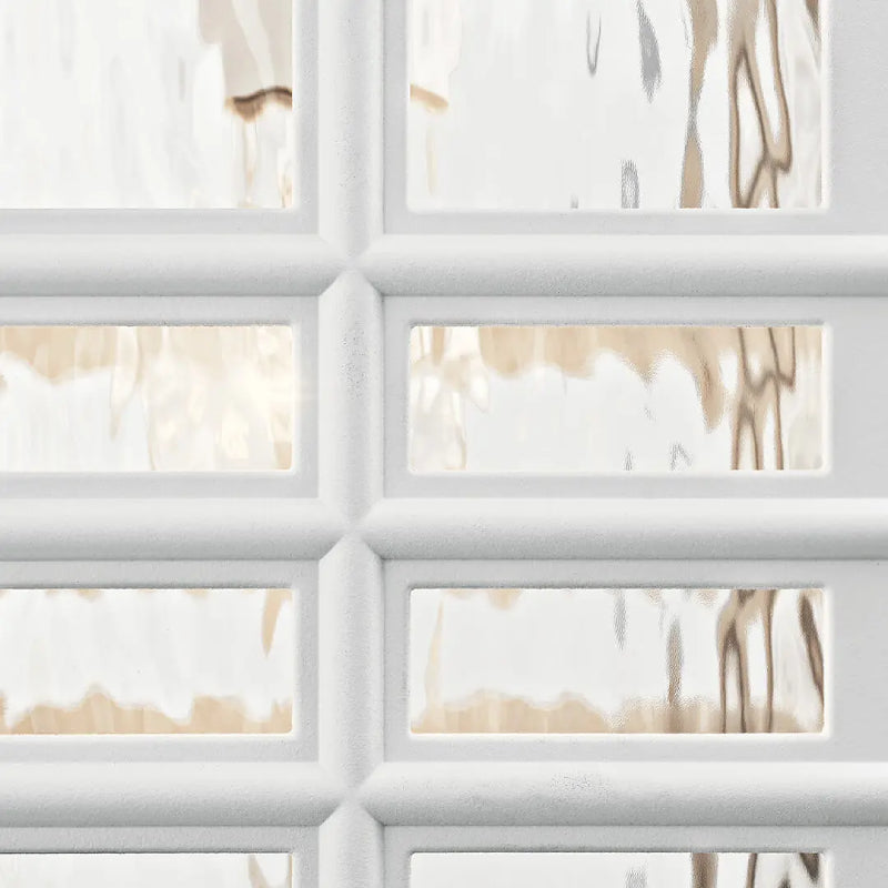Kichler 49831 Beacon Square 1-lt 18" Tall Outdoor Wall Light - Textured White