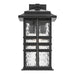 Kichler 49831 Beacon Square 1-lt 18" Tall Outdoor Wall Light - Textured Black