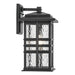 Kichler 49831 Beacon Square 1-lt 18" Tall Outdoor Wall Light - Textured Black