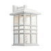 Kichler 49831 Beacon Square 1-lt 18" Tall Outdoor Wall Light - Textured White