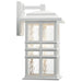 Kichler 49831 Beacon Square 1-lt 18" Tall Outdoor Wall Light - Textured White