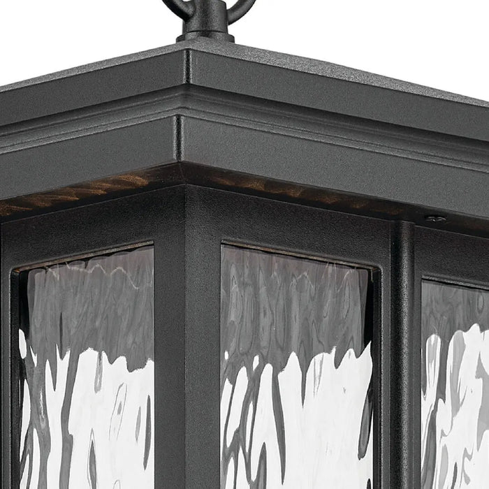 Kichler 49832 Beacon Square 1-lt 21" Tall Outdoor Post Mount - Textured Black